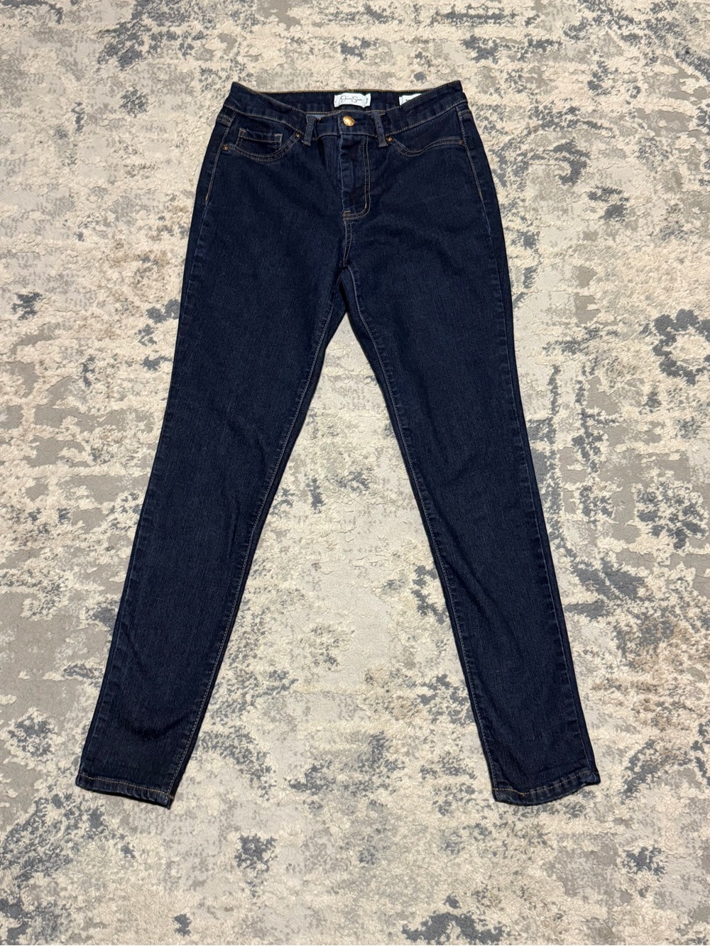 Jessica Simpson Skinny Jeans Women’s 4/27 Dark Wash Stretch Denim